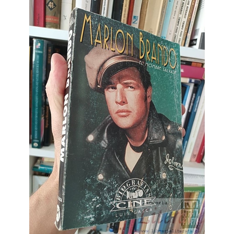 Marlon Brando el hombre salvaje Luis Gasca Editorial La máscara