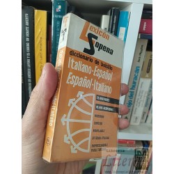 Diccionario de bolsillo italiano-español español-italiano Lexicón Sopena Sopena 25000 voces 45000 acepciones moderno con