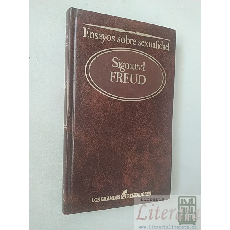 Ensayos sobre sexualidad Sigmund Freud Editorial Sarpe Los grandes pensadores tapas duras
