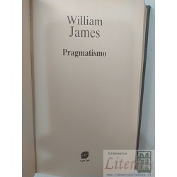 Pragmatismo William James Editorial Sarpe Los grandes pensadores tapas duras