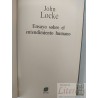 Ensayo sobre el entendimiento humano John Locke Editorial Sarpe Los grandes pensadores tapas duras