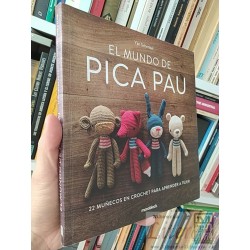 El mundo de Pica Pau 22 muñecos en crochet para aprender...