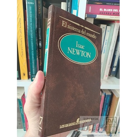El sistema del mundo Isaac Newton Los grandes pensadores Sarpe tapas duras