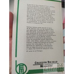 Etica y moral  Felix Acha Irizar Ed. Mensajero problemas morales de la existencia humana
