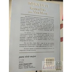 Respirar bien para vivir mejor Indra Devi Javier vergara ediciones