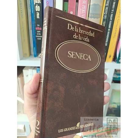 De la brevedad de la vida y otras obras Séneca Los grandes pensadores Sarpe tapas duras