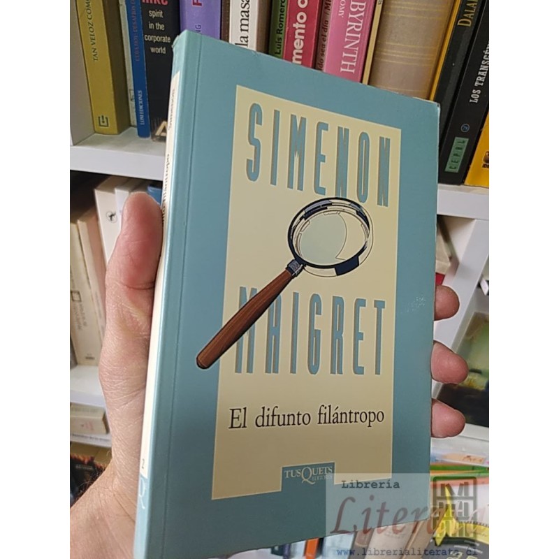 El difunto filántropo Simenon Tusquets