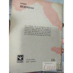 Heroidas (Selección) Ovidio Editorial Columba, Colección Mar Jónico 16, cuidado de la Profesora Bruna Grisancich