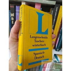 Taschen wörterbuch Spanisch Deutsch Langenscheidt LT EN...