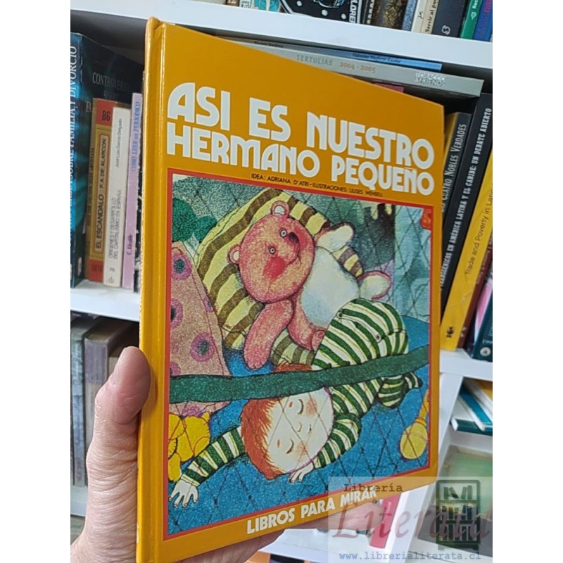 Así es nuestro hermano pequeño Adriana D'atri Altea tapas duras ilustrado colores