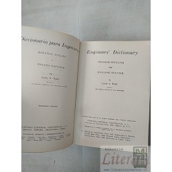 Diccionario para Ingenieros bilingüe esp ing Louis A Robb CECSA formato grande Derechos Reservados en Lengua Española-19