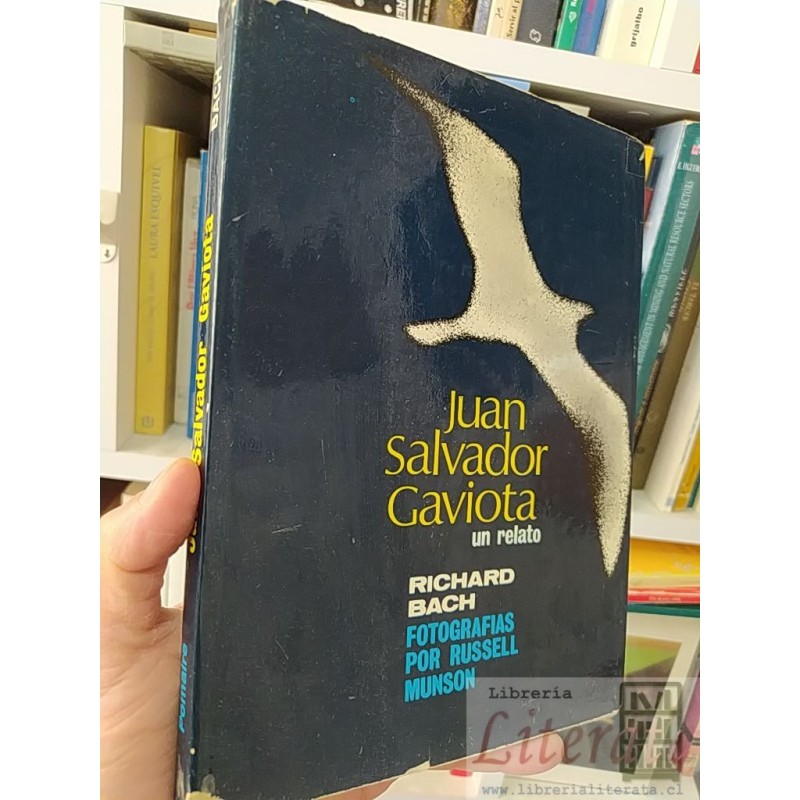 Juan Salvador Gaviota Richard Bach POMAIRE tapas duras Fotografías Por Russell Munson