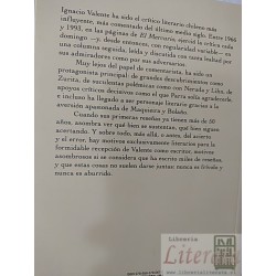 Crítica escogida Ignacio Valente Ediciones Tacitas colección Etcétera formato grande 389 páginas