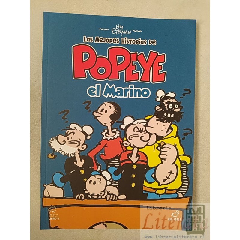 Las mejores historias de Popeye el Marino 4 Hy Esman Editorial Red Horse