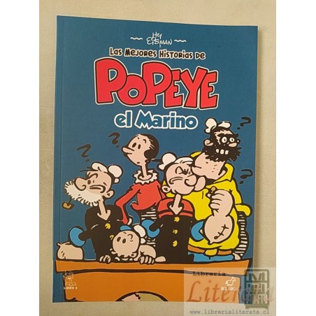 Las mejores historias de Popeye el Marino 4 Hy Esman Editorial Red Horse