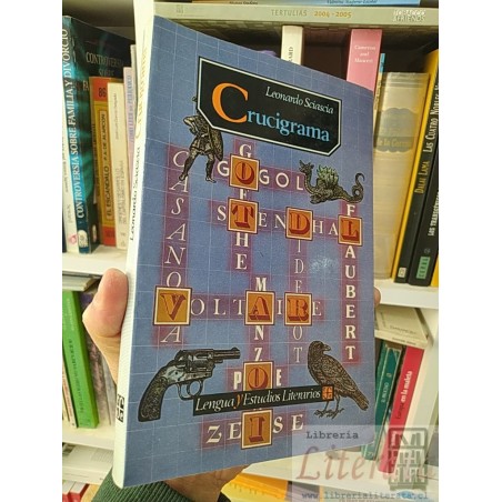 Crucigrama Leonardo Sciascia Fondo de Cultura Económica México 312 páginas
