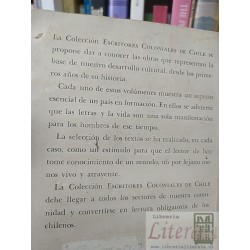 Historia general del reino de Chile, Flandes Indiano P Diego de Rosales Editorial Universitaria SA Escritores Coloniales