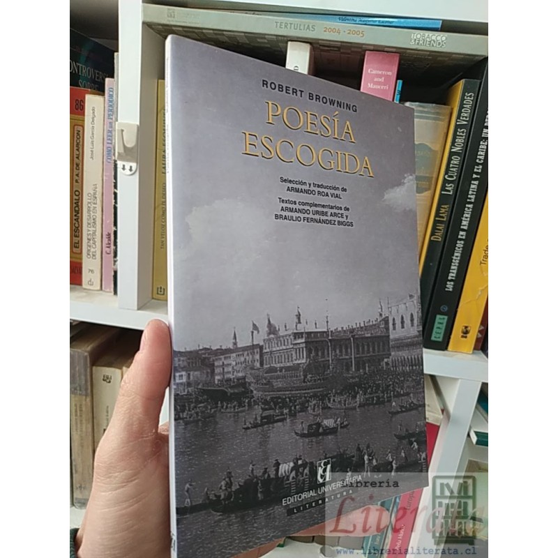 Poesía escogida Robert Browning Editorial Universitaria
