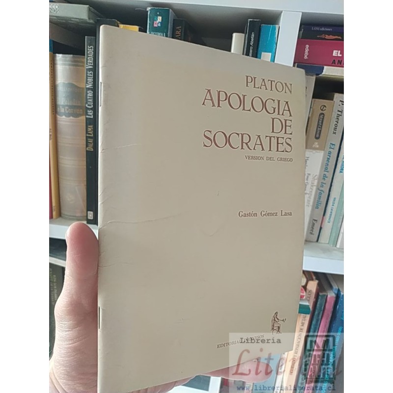 Apología de Sócrates Platón Gastón Gómez Lasa versión griego Universidad de Chile y Universidad Austral, Valdivia