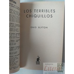 Los terribles chiquillos Enid Blyton Editorial Molino tapas duras
