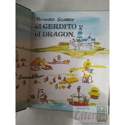 El cerdito y el dragon Richard Scarry Ed. Canal tapas duras formato grande ilustrado colores