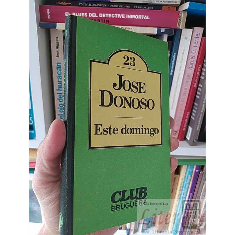 Este domingo Jose Donoso Club Bruguera tapas duras