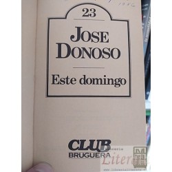 Este domingo Jose Donoso Club Bruguera tapas duras