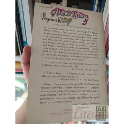 A Writer's Diary Virginia Woolf A Harvest Book EN INGLES 354 páginas