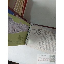 Roma como fue y como es RA Staccioli Reconstrucciones Roma antigua tapas duras colores