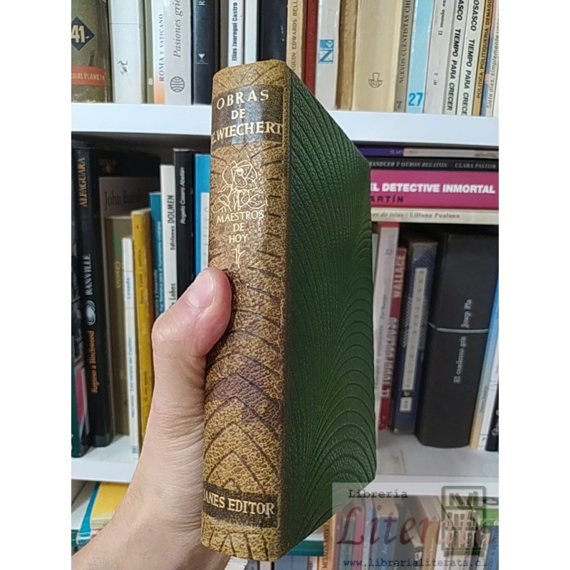 Obras de Ernst Wiechert E Wiechert Janés 1958 Editor Barcelona más de 1200 páginas
