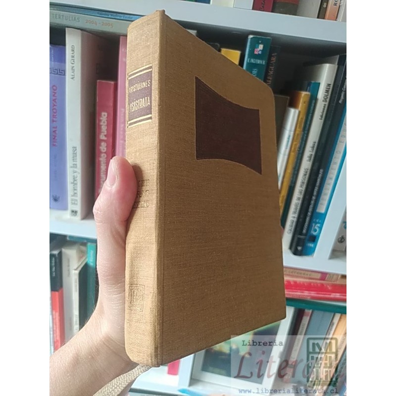 Lisistrata Las Tesmoforias Las Ranas Aristófanes Editorial Losada tapas duras