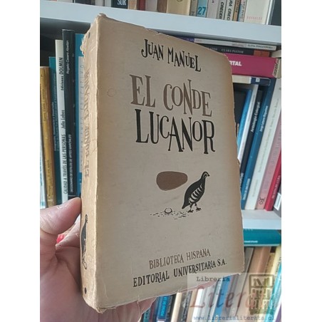 El Conde Lucanor Juan Manuel Editorial Universitaria 450 páginas