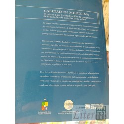 Calidad en medicina Dr Jorge Las Heras Bonetto, Dr J Eduardo Rosselot Jaramillo Criterios para la acreditación de progra
