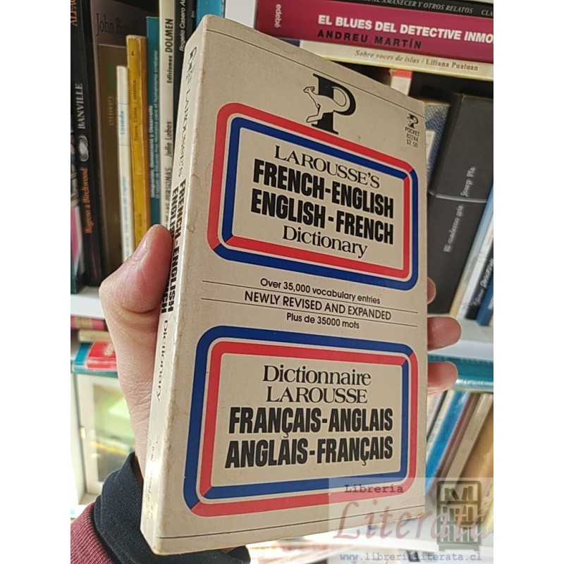 Larousse's french-english english-french Dictionary Larousse Pocket  EN INGLES Over 35,000 vocabulary entries newly revi