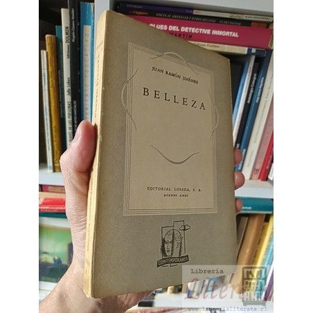 Belleza Juan Ramón Jiménez Editorial Losada