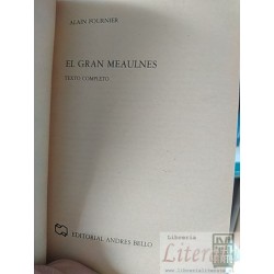 El gran Meaulnes Alain Fournier Editorial Andres Bello