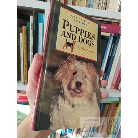 Puppies and dogs Dr David Sands Caring for your pet cachorros y perros EN INGLES tapas duras ilustrado colores