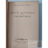 Breve historia de la geometria Francisco Vera Editorial losada