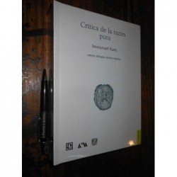 Crítica De La Razón Pura Immanuel Kant Ed. Fce Bilngüe Tapas