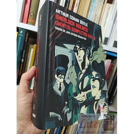 Sherlock Holmes Cuentos completos I Arthur Conan Doyle Valdemar edicion Juan Antonio Molina Foix tapas duras formato gra