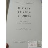 Dioses tumbas y sabios La novela de la arqueología C W Ceram Ediciones destino prologo Luis Pericot formato grande tapas