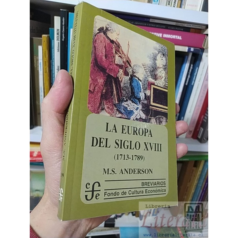 La Europa del siglo XVIII MS Anderson Breviarios Fondo de Cultura Económica