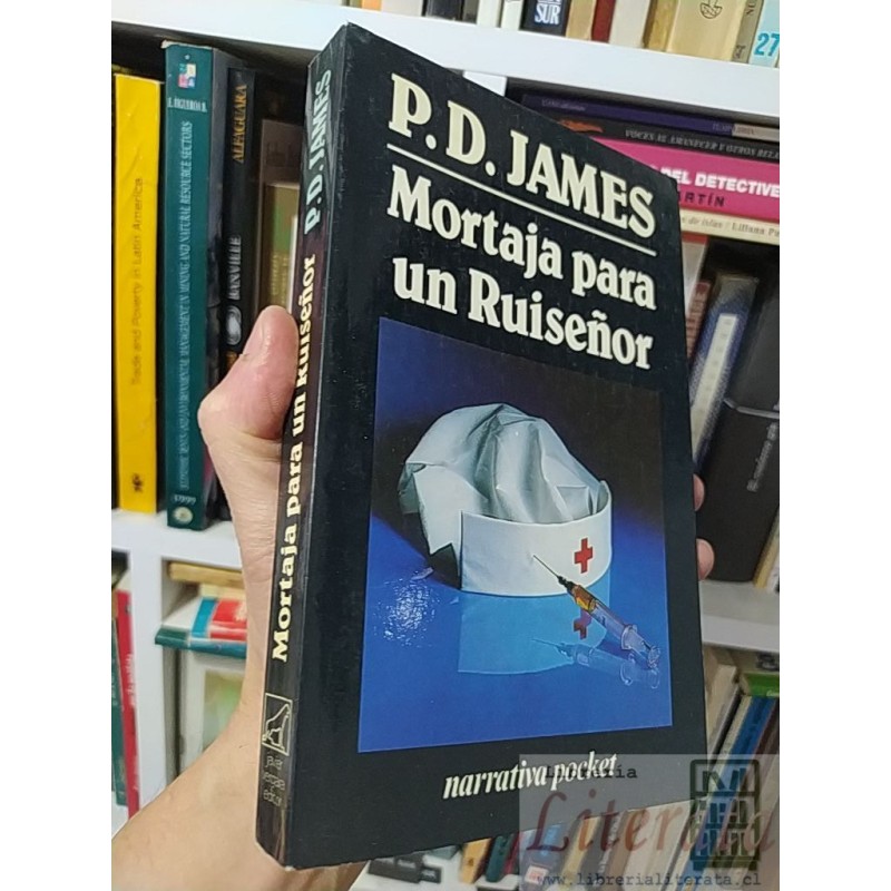 Mortaja para un ruiseñor PD James Javier vergara editor Narrativa Pocket 349 páginas