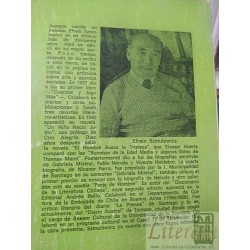 Gabriela Mistral Biografía emotiva Efraín Szmulewicz Ediciones Rumbos Santiago de 1988 Chile 6a edicion corregida y aume