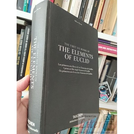 Los primeros seis libros de Los elementos de Euclides (trilingue) Oliver Byrne Taschen Bibliotheca Universalis- In which
