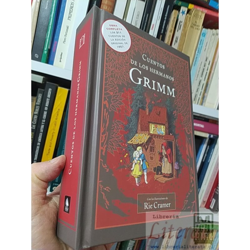 Cuentos de los hermanos Grimm Hermanos Grimm Con las ilustraciones de Rie Cramer Milla ediciones formato grande tapas du