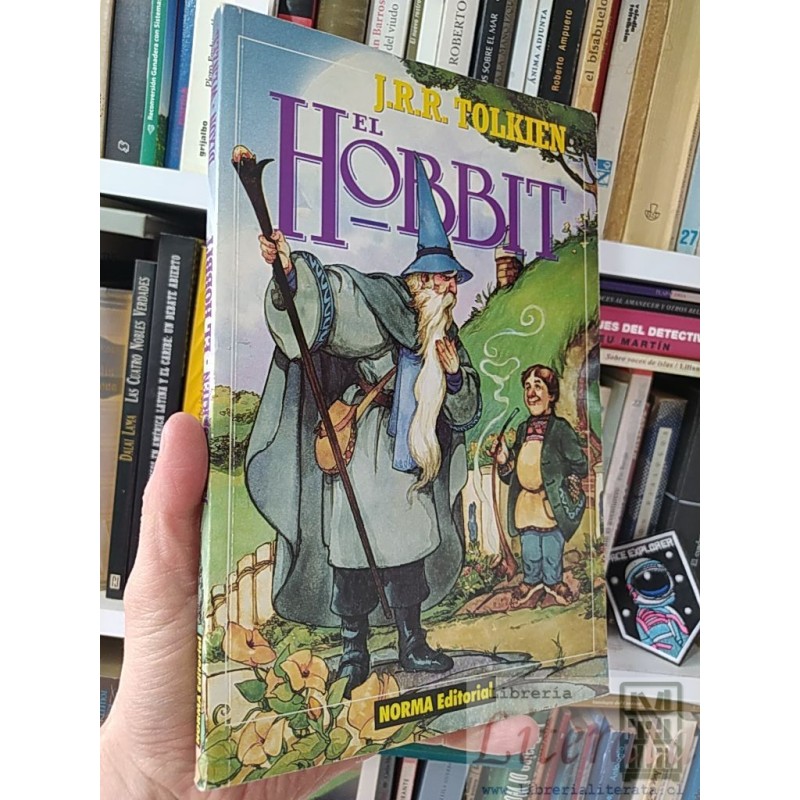 El hobbit Tolkien ATENCION COMIC IDIOMA CATALAN (NO ESPAÑOL!) ilustraciones en color Norma Editorial