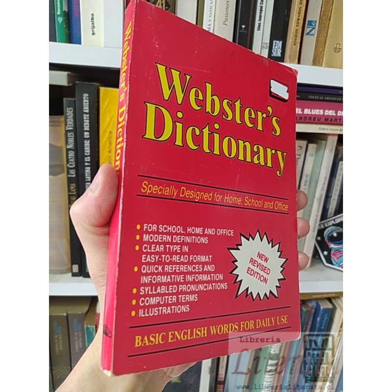 Webster's Dictionary English dictionary Webster Daily use