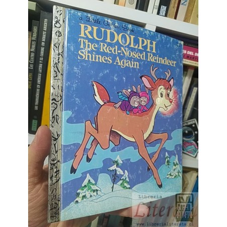 Rudolph the red nosed reindeer shines again Robert L may A little golden book Adapted EN INGLES Golden Press Western Pub