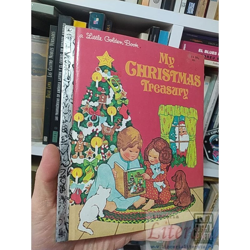 My Christmas treasury Gale Wiersum A little golden book Adapted EN INGLES Golden Press Western Publishing Company, Inc